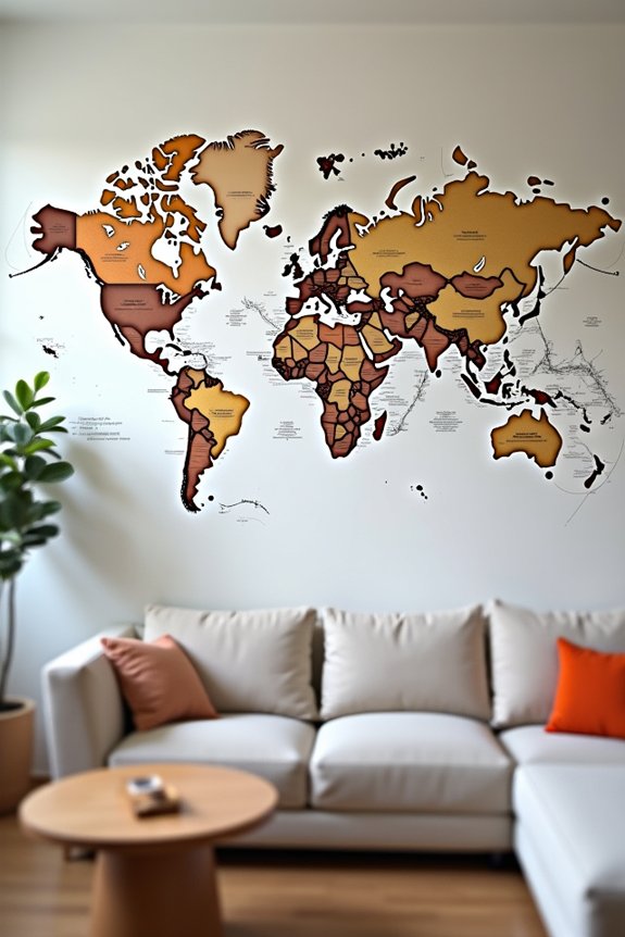interactive map celebration ideas