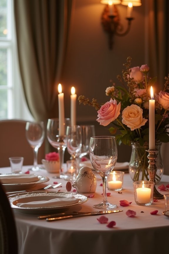 intimate silver anniversary celebration