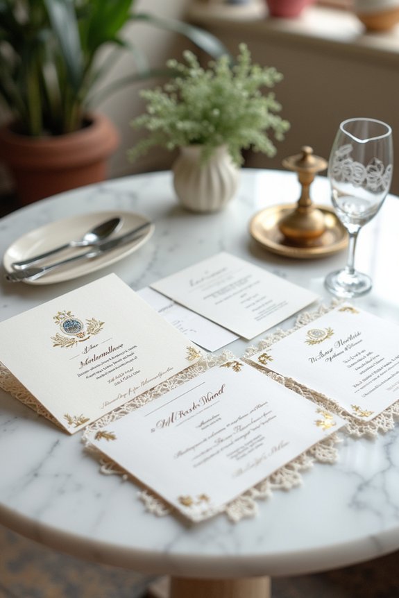 italian invitation design ideas