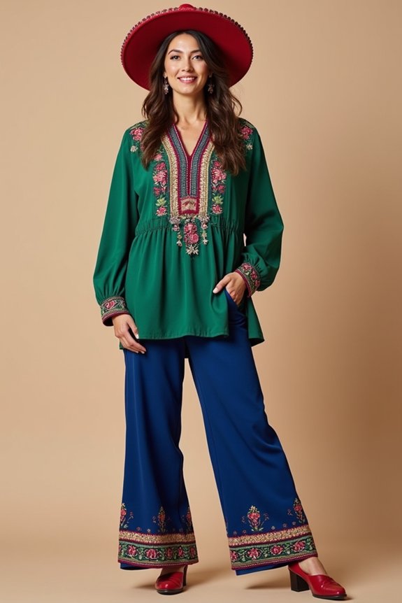 jewel tones for festive elegance