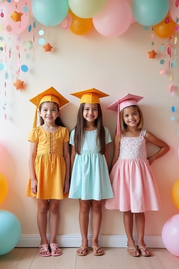 joyful graduation photo booth