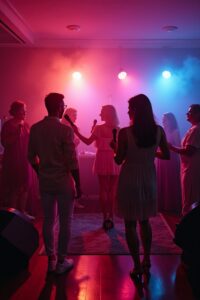 karaoke party backdrop ideas