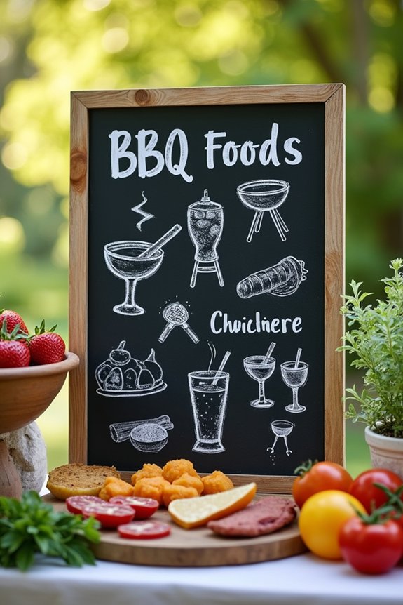 labor day bbq labels