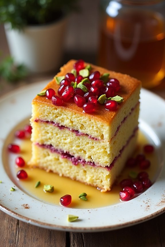 layered honey cake delight