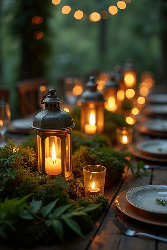 layered lighting for ambiance