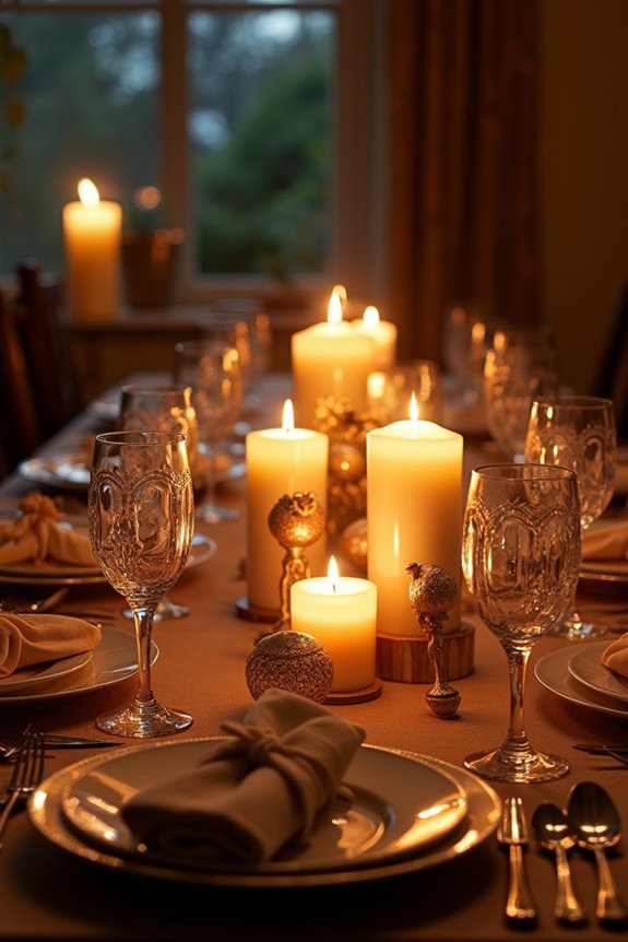 layered lighting for intimacy