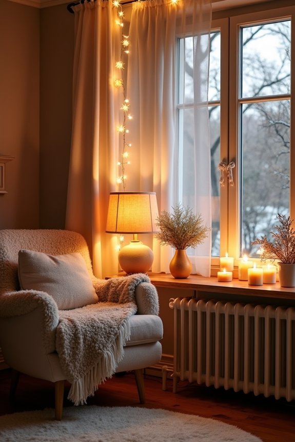 layered warm lighting ambiance