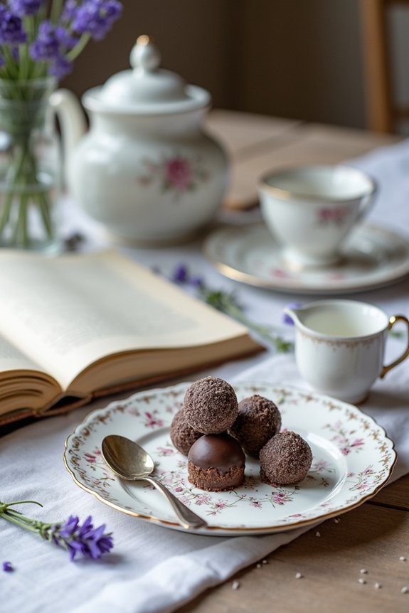 literary themed snack pairings