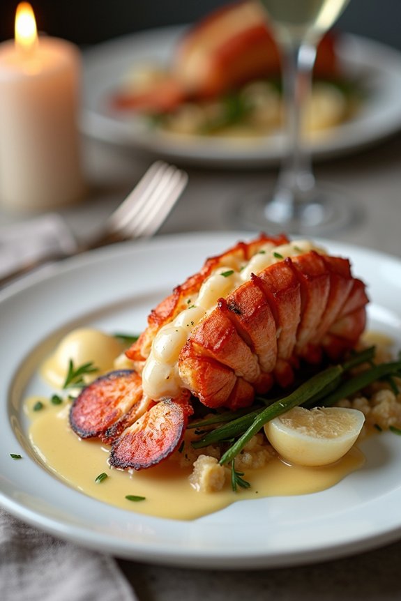 lobster with champagne sauce