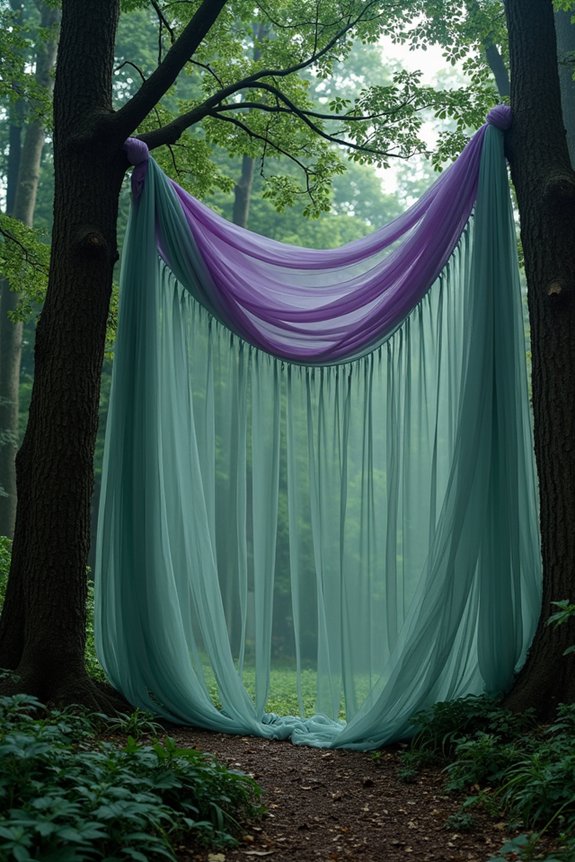 magical woodland party decor