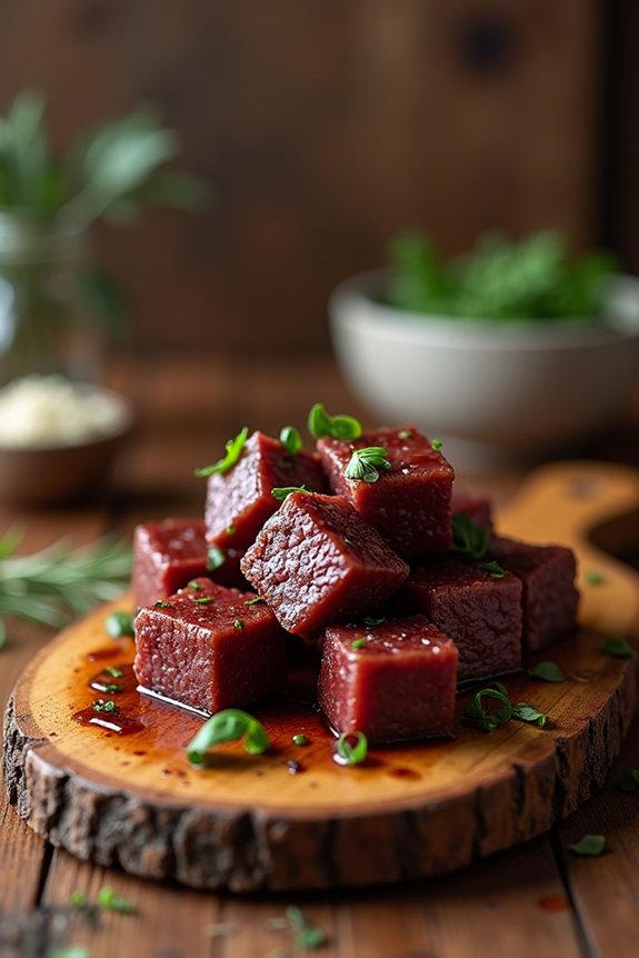 make ahead savory beef bites