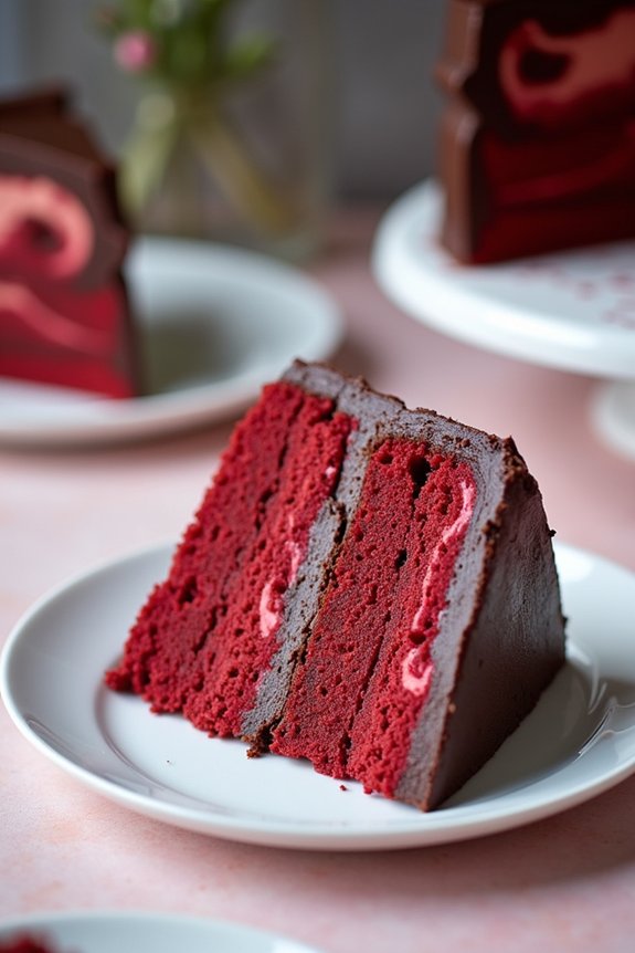 marble cake with flavor