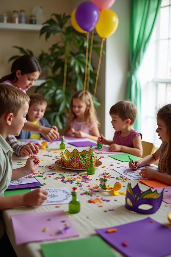 mardi gras kids activities