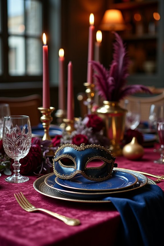 masquerade color palette inspiration