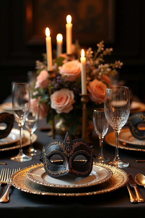 masquerade tablescape design essentials