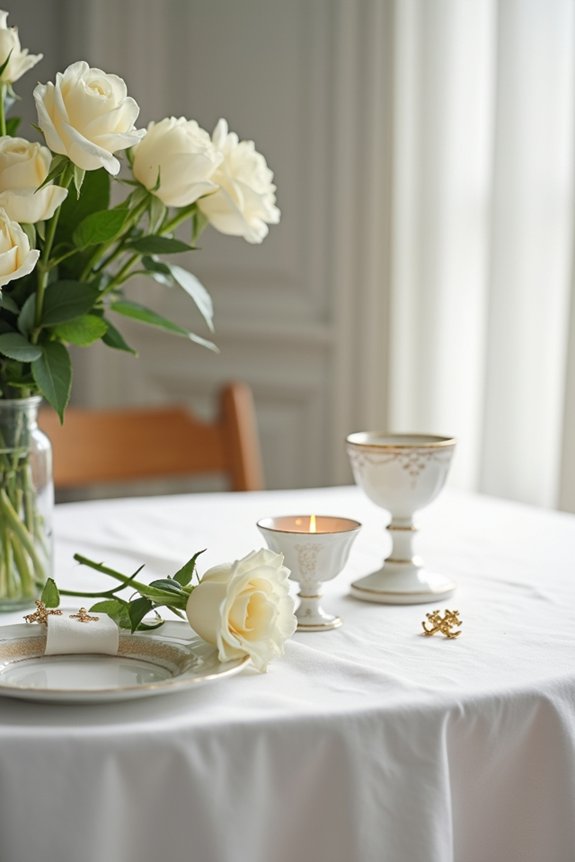 meaningful religious centerpieces celebration