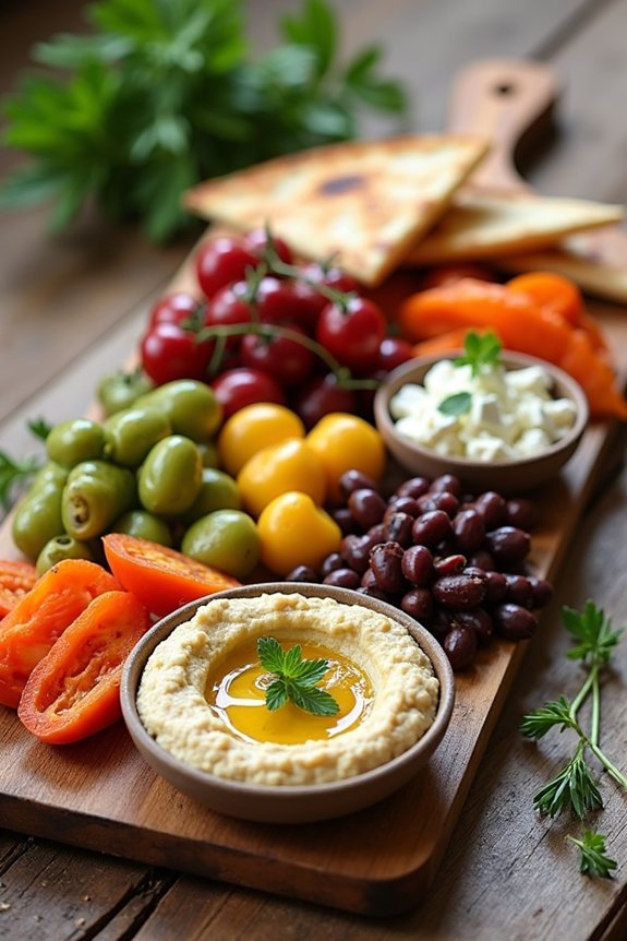 mediterranean grazing platter assembly