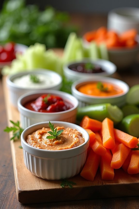 mess free dip serving strategies