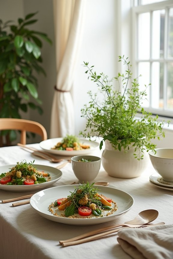 mindful plant based dining experience