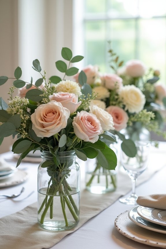 modern elegant botanical arrangement