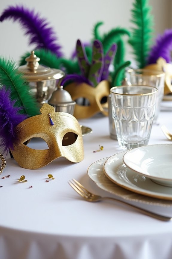 modern minimalist mardi gras