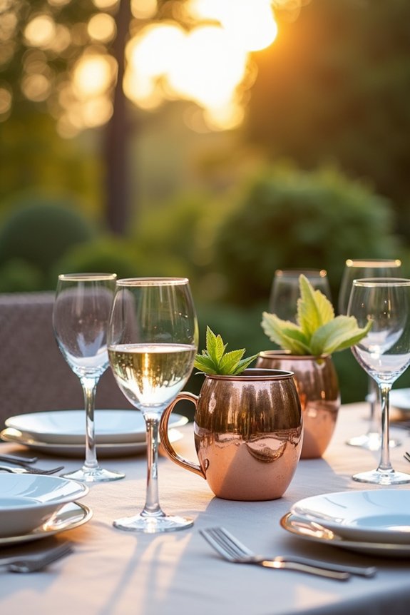 mood enhancing glassware selection