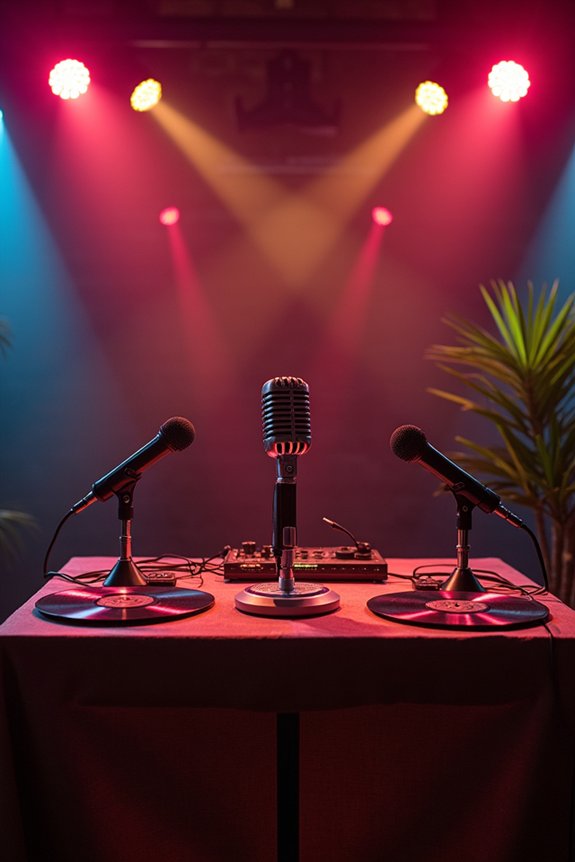 music themed karaoke decorations