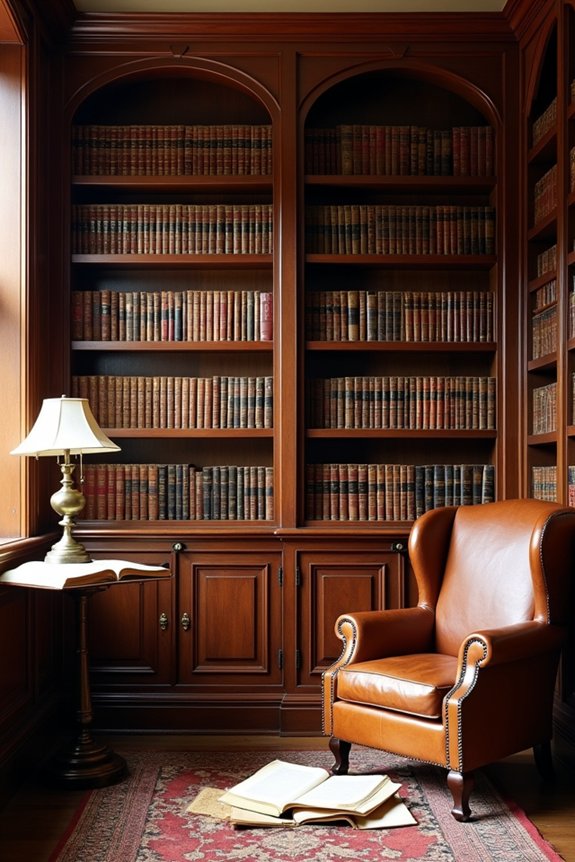 mysterious intellectual gothic setting