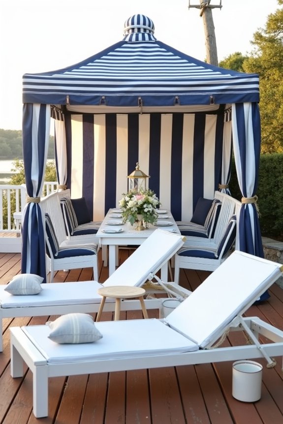 nautical themed party decor