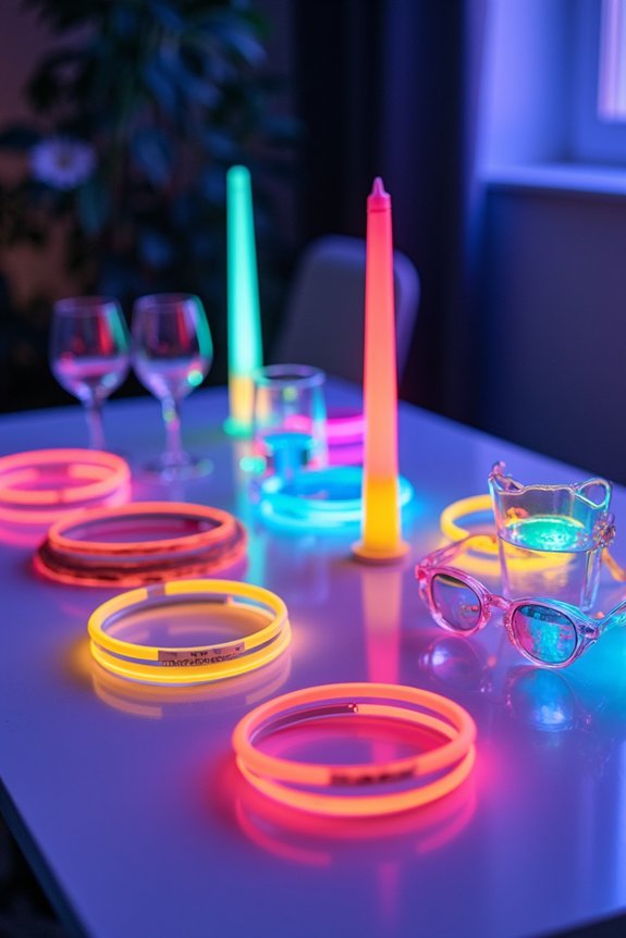 neon favors reflect celebration s vibe