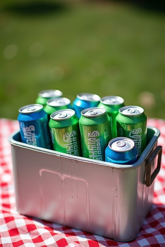 nostalgic 90s beverage experience