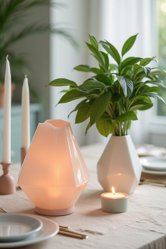 nostalgic 90s tablescape centerpiece