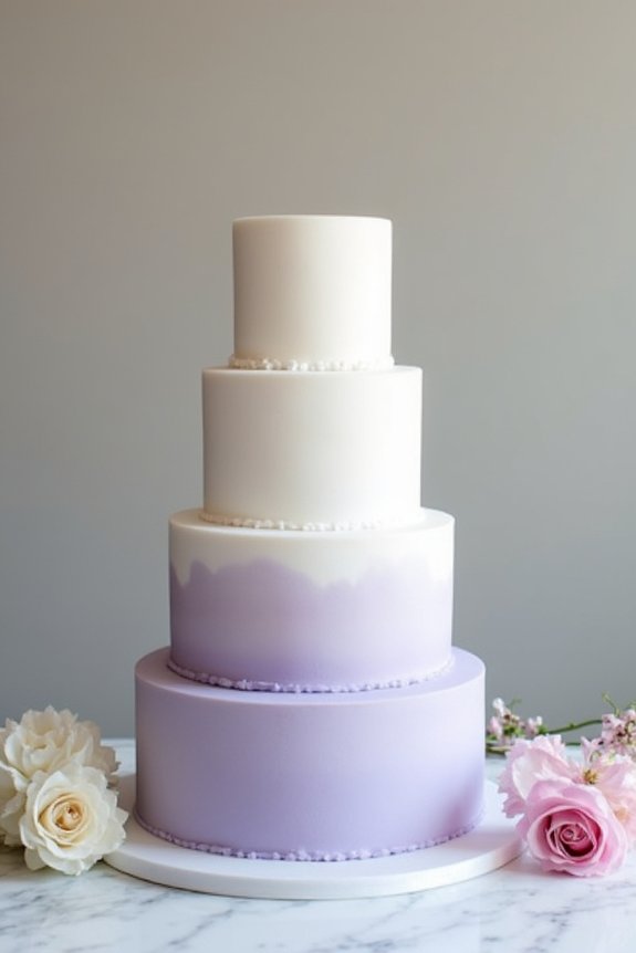 ombre cake symbolizes growth