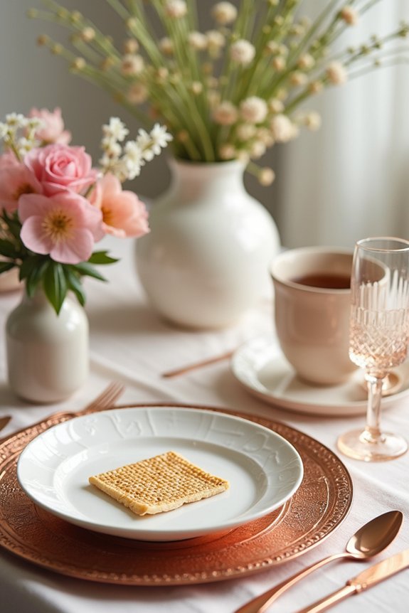 passover seder table decorations
