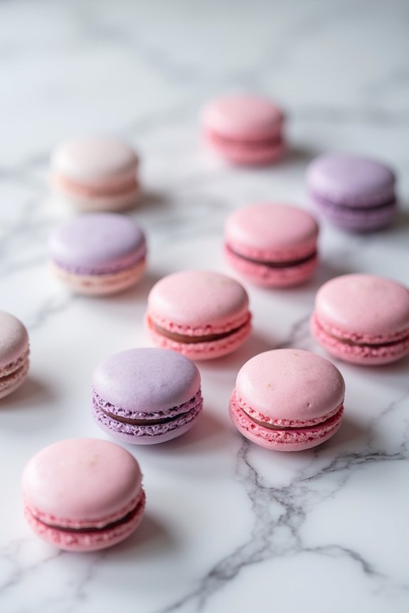 pastel dessert presentation ideas