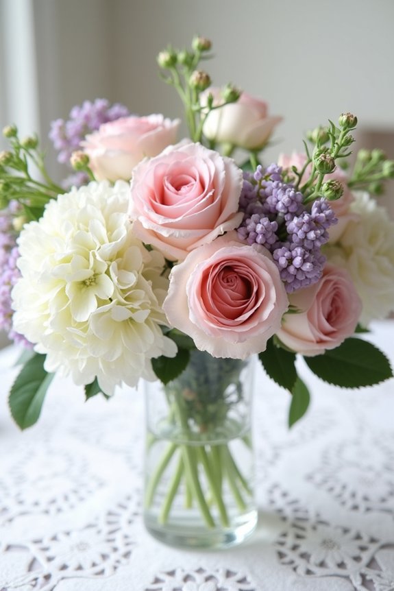 pastel floral celebration design