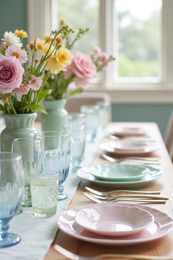 pastel palette for elegance