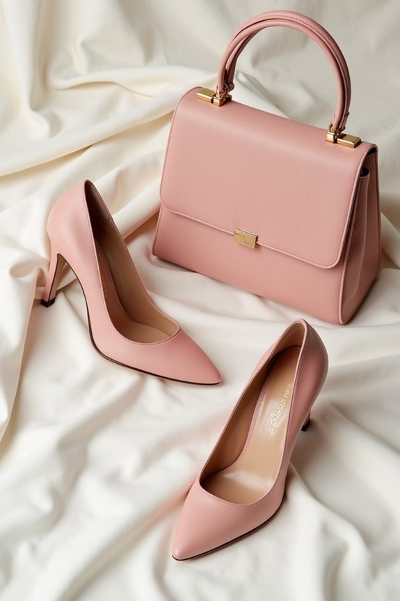 perfect pink accessories pairing