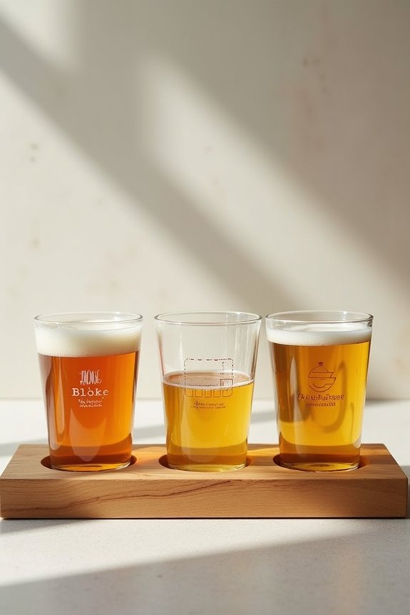 personalized beer tasting glasses