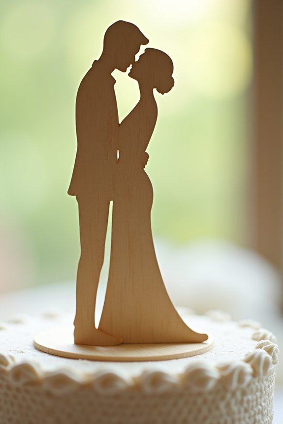 personalized cake topper memories