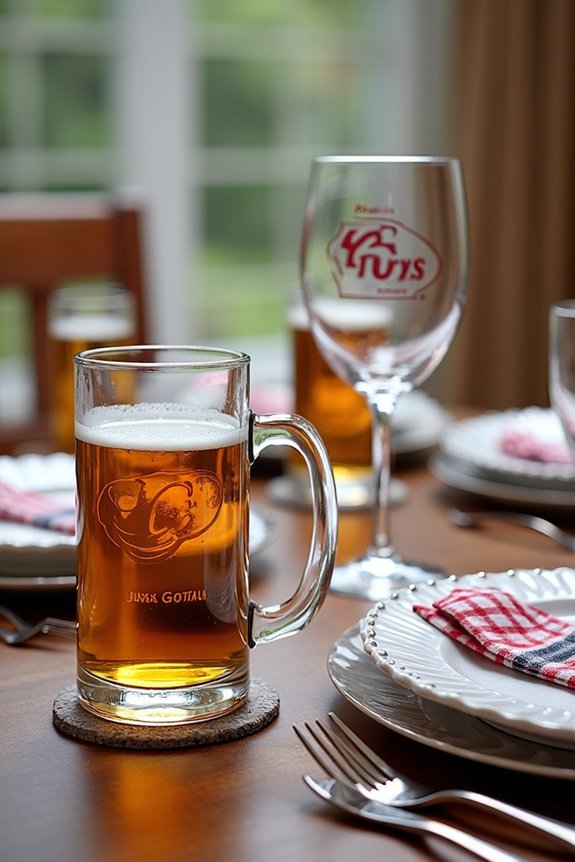 personalized drinkware as keepsakes