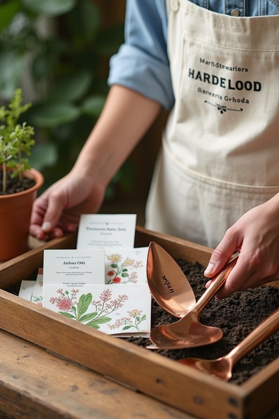 personalized gardening tool kits