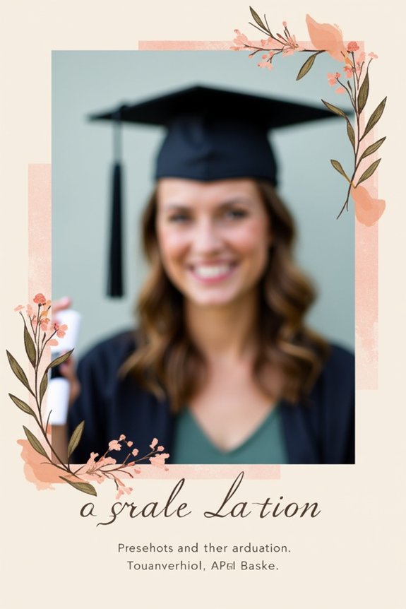personalized graduation photo invitations