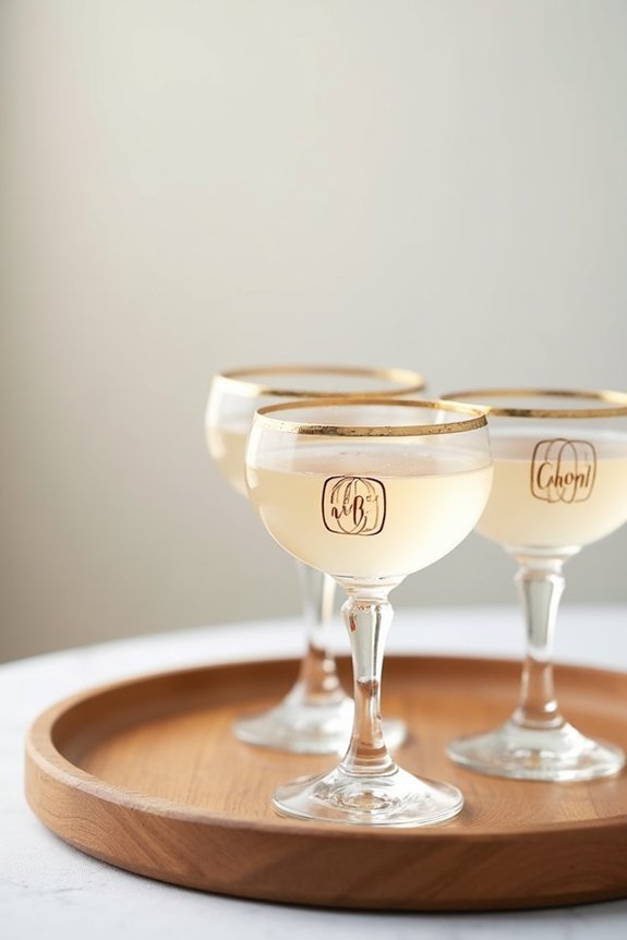 personalized keepsake cocktail favors