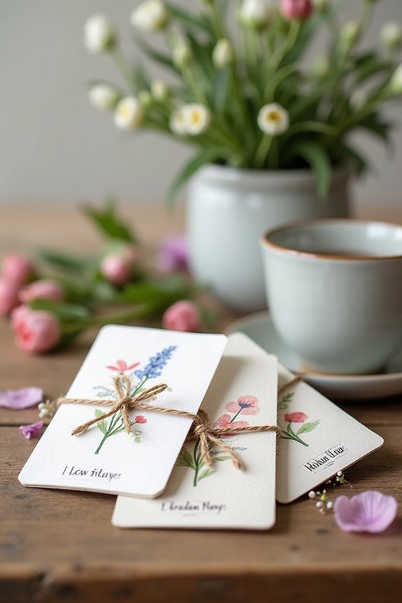 personalized seed packet favors