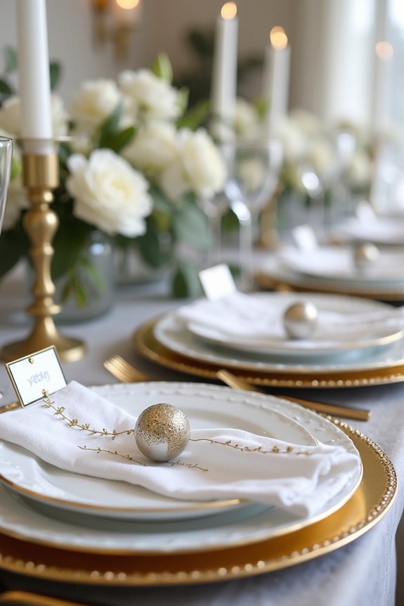 personalized table setting ideas