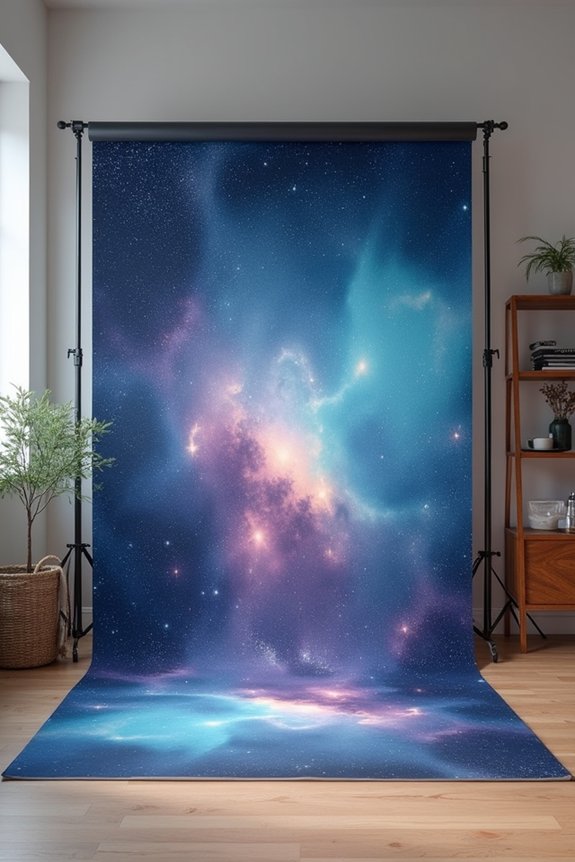 photorealistic cosmic photography backdrops