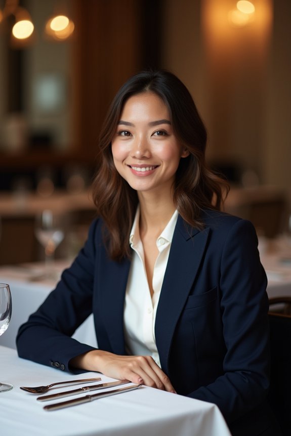 polished professional celebration outfit