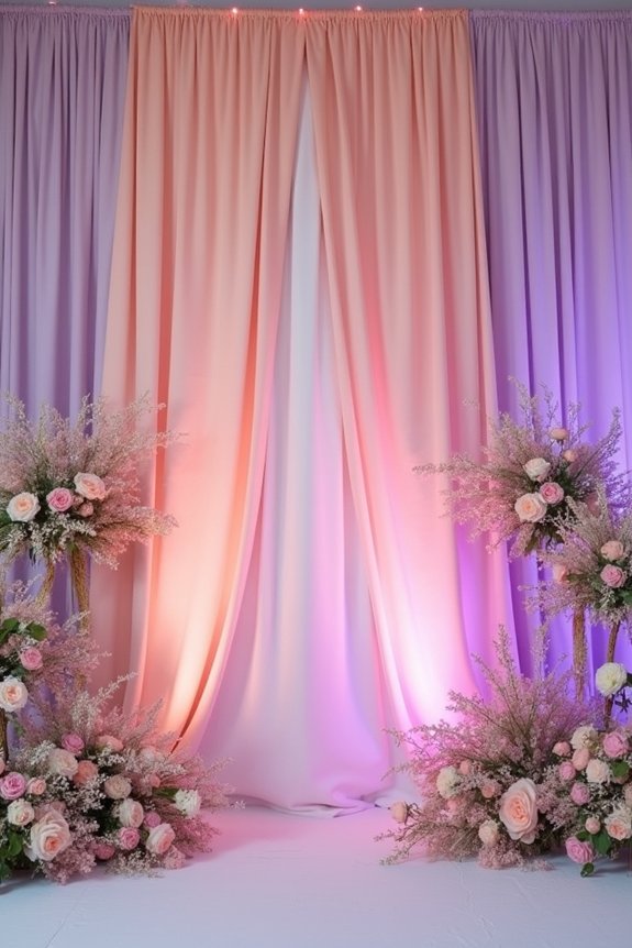 quincea era backdrop design tips