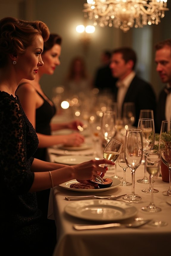 red carpet hollywood glamour